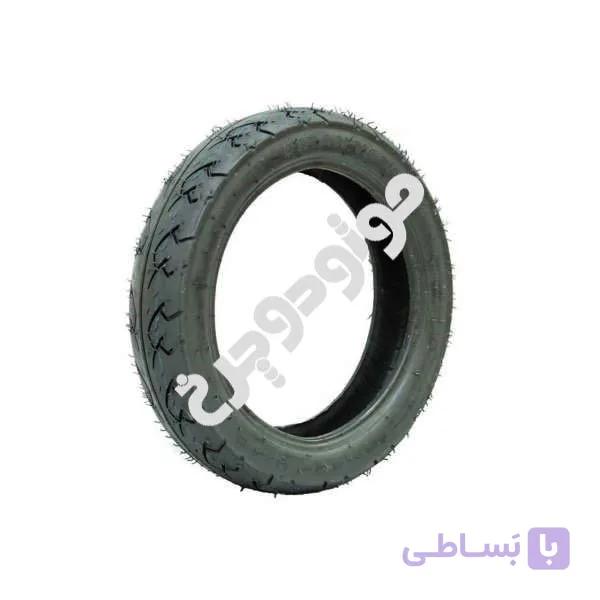 لاستیک موتورسیکلت یزد تایر سایز 12-90/90 مناسب موتور وگو ژوپیتر پاکشتی — تصویر 1