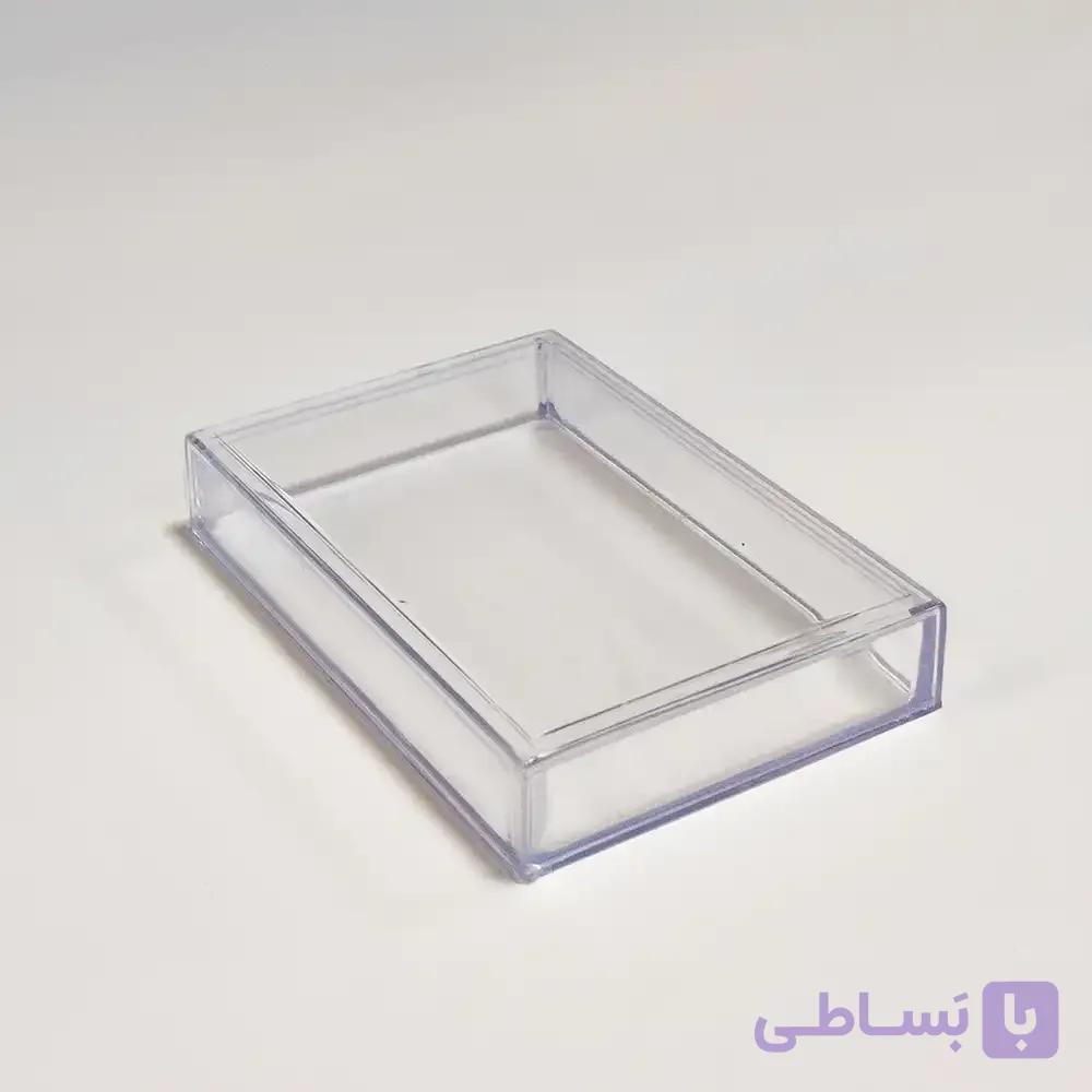 ظرف کریستالی مستطیلی زعفران 7 (5 گرم سرگل)