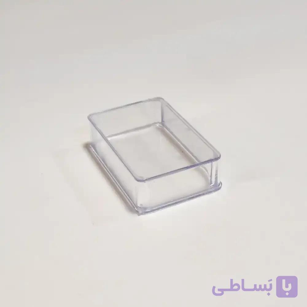 ظرف کریستالی مستطیلی زعفران 4 (3 گرم سرگل)