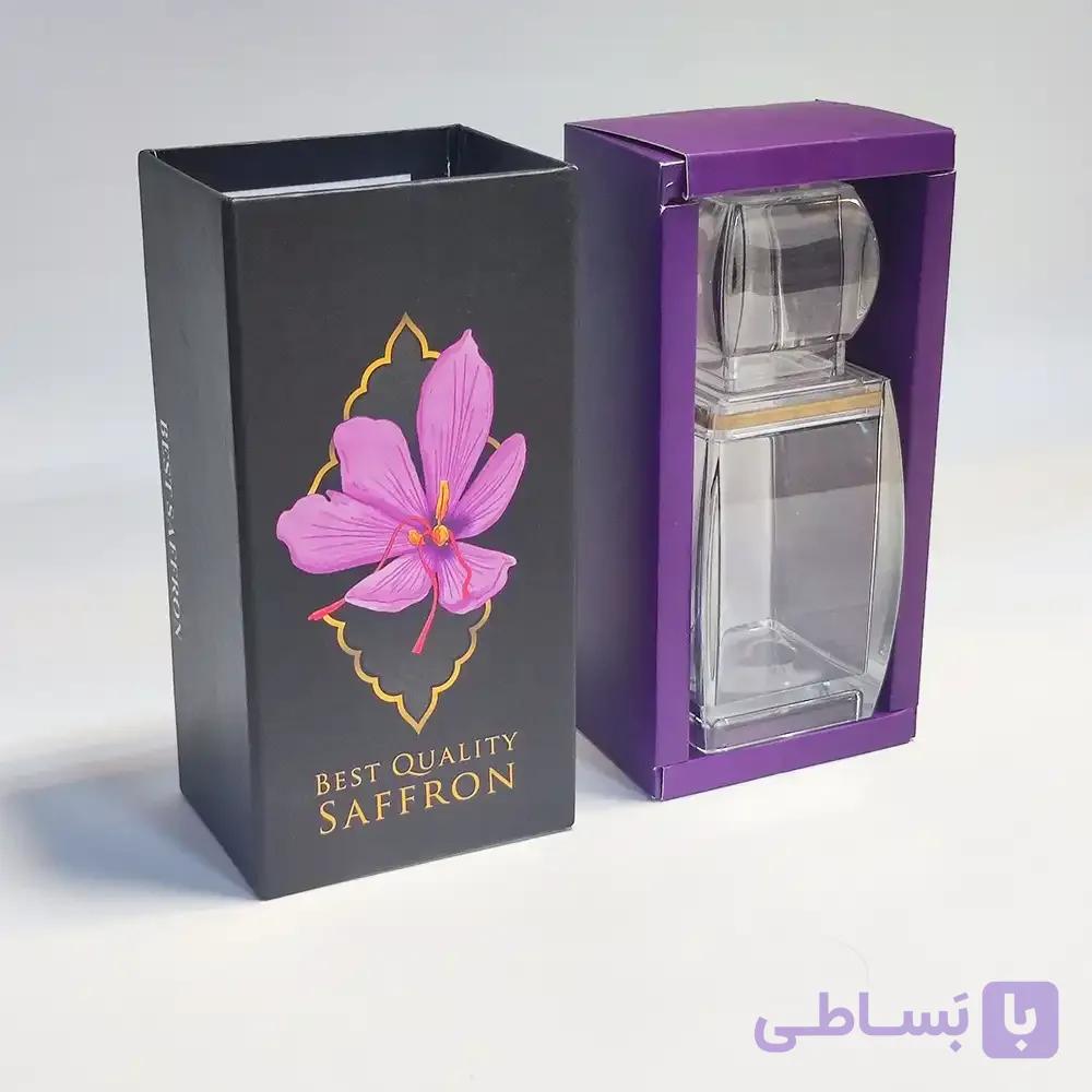 هاردباکس آذین متوسط | جعبه مناسب ظرف زعفران آذین — تصویر 1