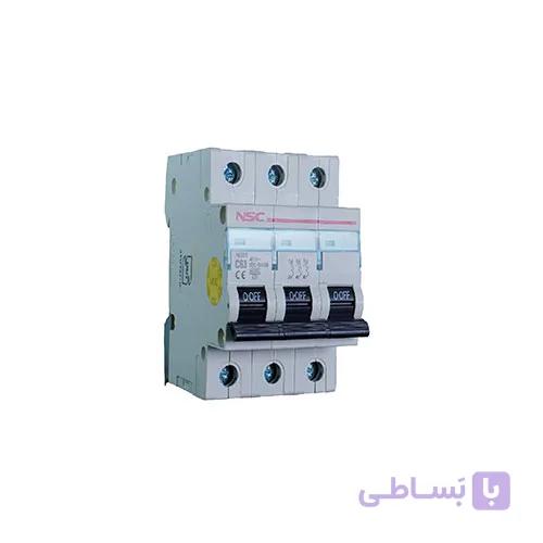 کلید مینیاتوری تیپ B,C مدل NS01-3P