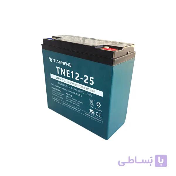 باتری 12 ولت 25 آمپر مخصوص ویلچر برقی — تصویر 1
