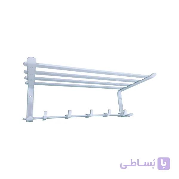 رخت آویز و جا لباسی دیواری آلومینیومی — تصویر 1