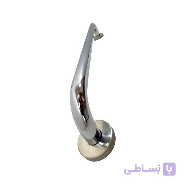 دستگیره کمکی دیواری 60 سانت نیکل کروم — تصویر 1