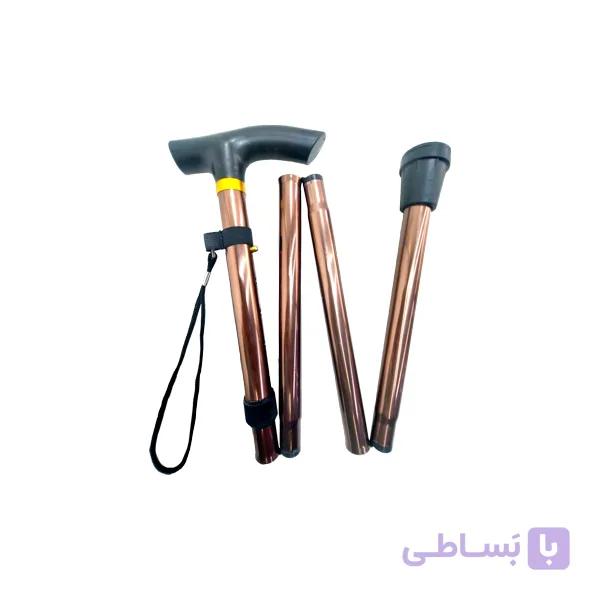 عصا سبک جمع شو برنزی — تصویر 1