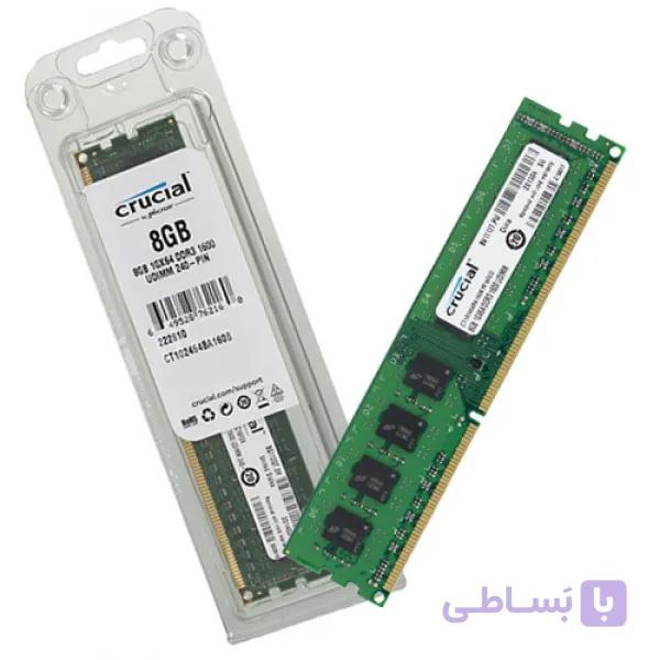 رم 8 گیگ DDR3 پی سی استوک — تصویر 1