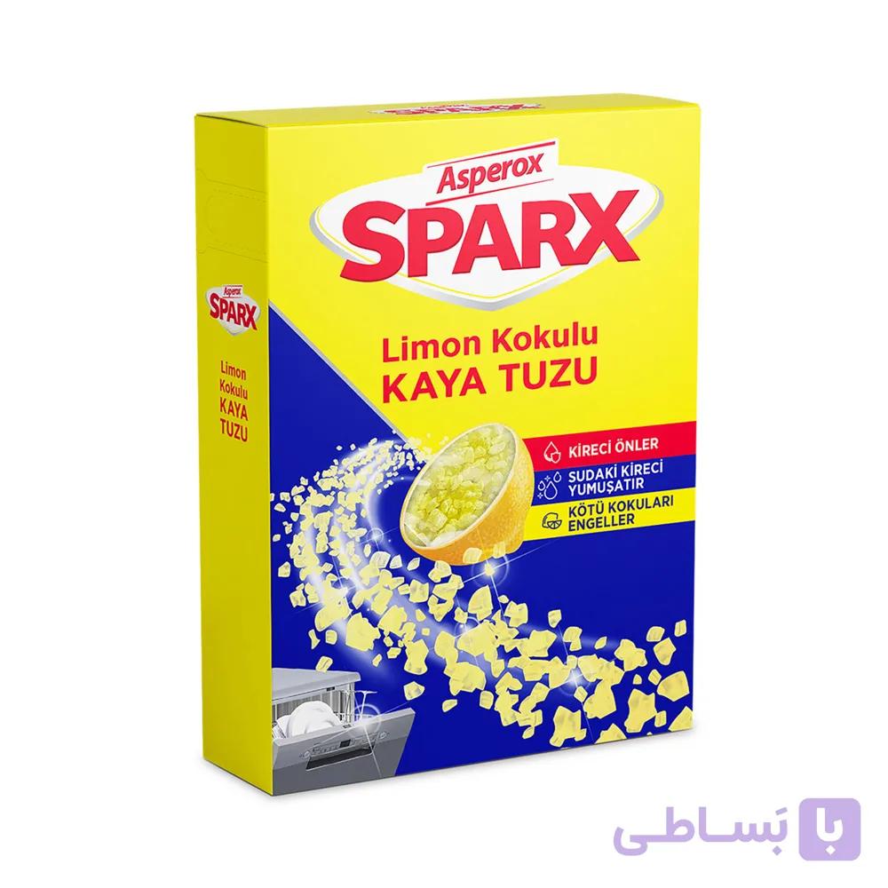 نمک ماشین ظرفشویی اسپروکس با رایحه لیمو وزن 1.5 کیلوگرم