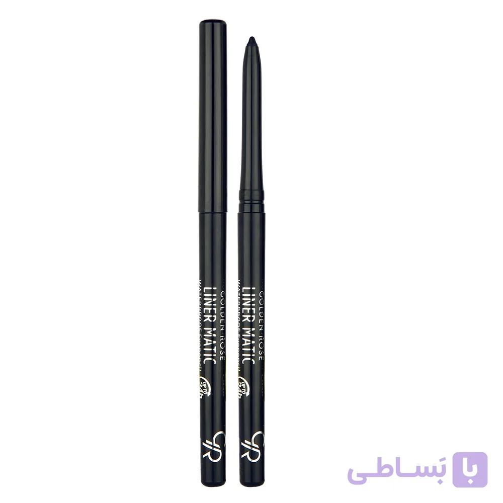 مداد چشم ضدآب گلدن رز مدل لاینر ماتیک — تصویر 1