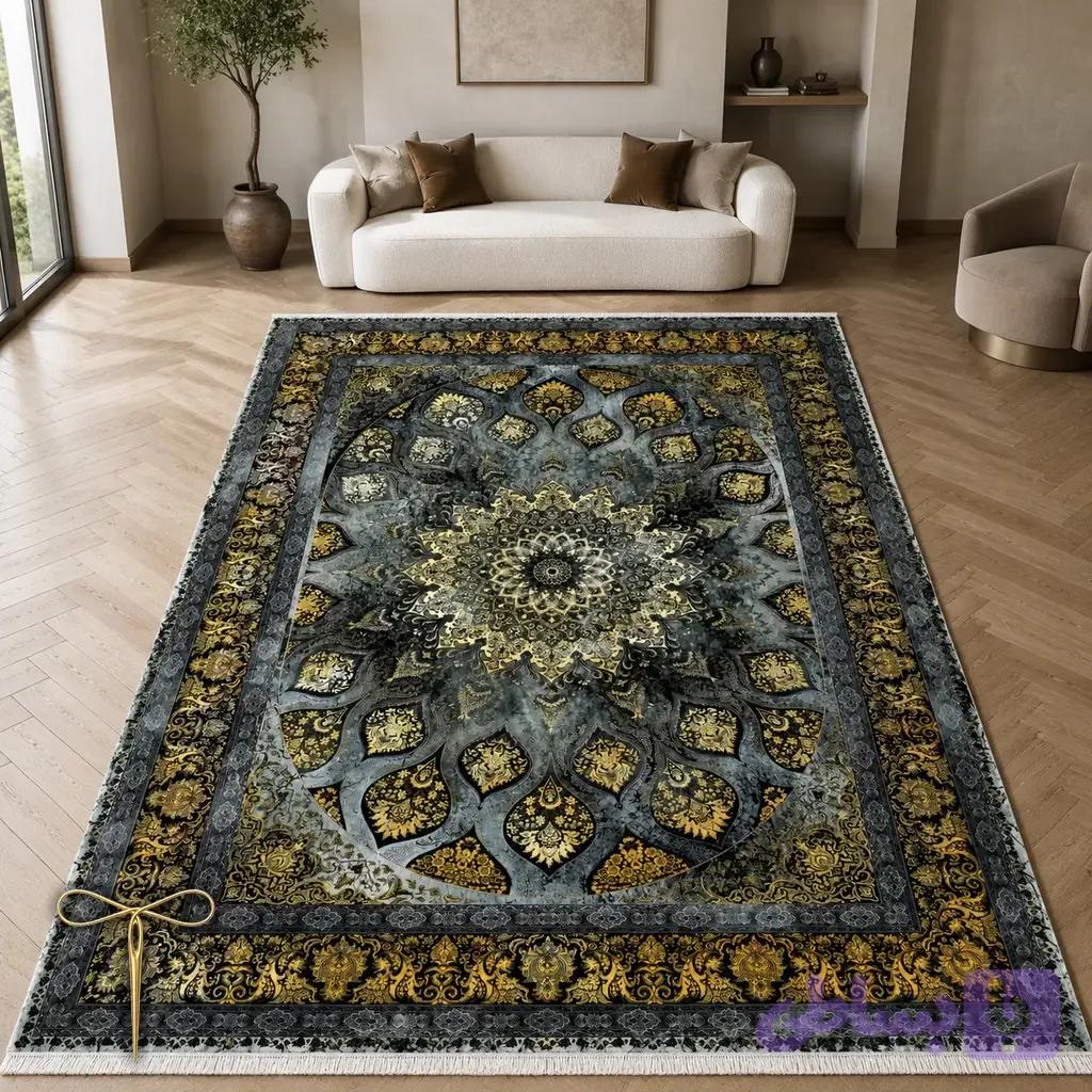 پادری سبز طلاکوب کد H438