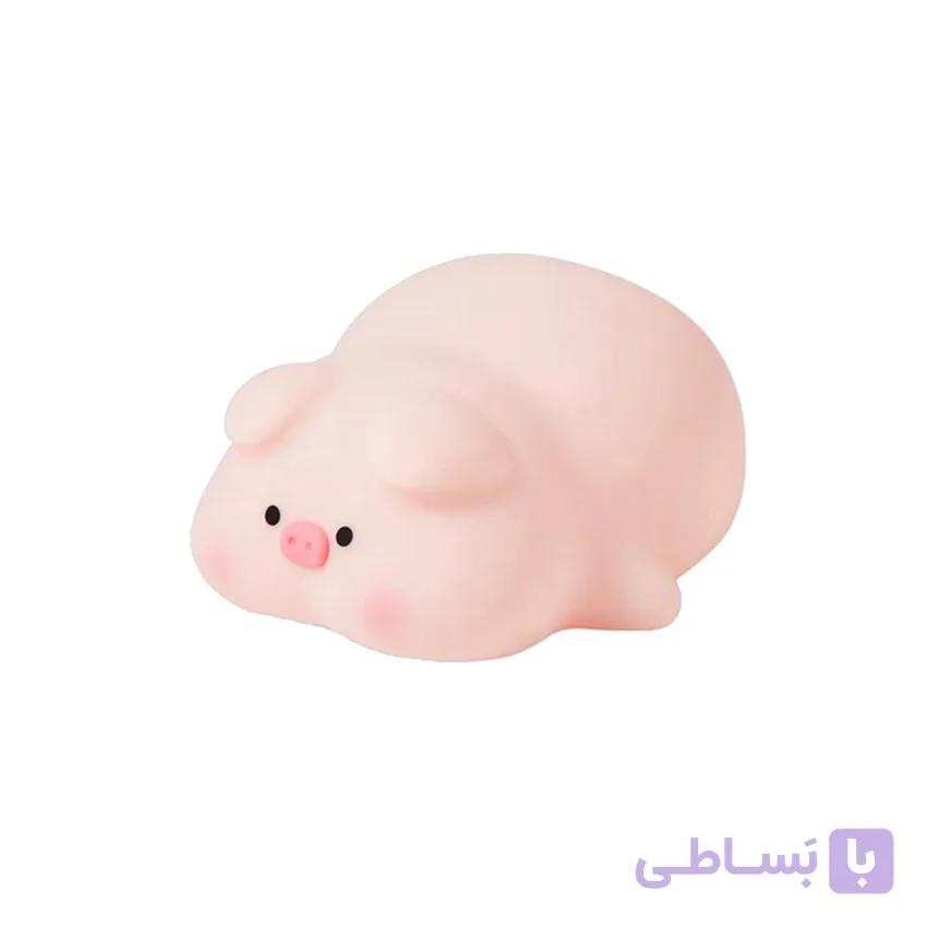 چراغ خواب بامزه خوک صورتی: نور آرامش بخش