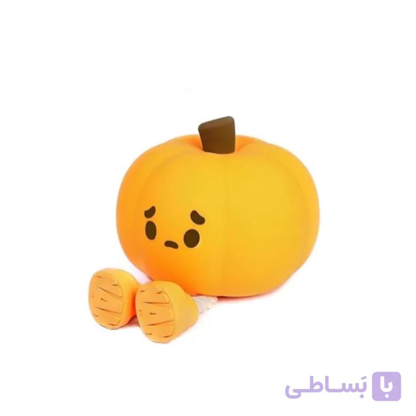 چراغ خواب سیلیکونی طرح کدو حلوایی؛ دکور و آرامش در یک محصول