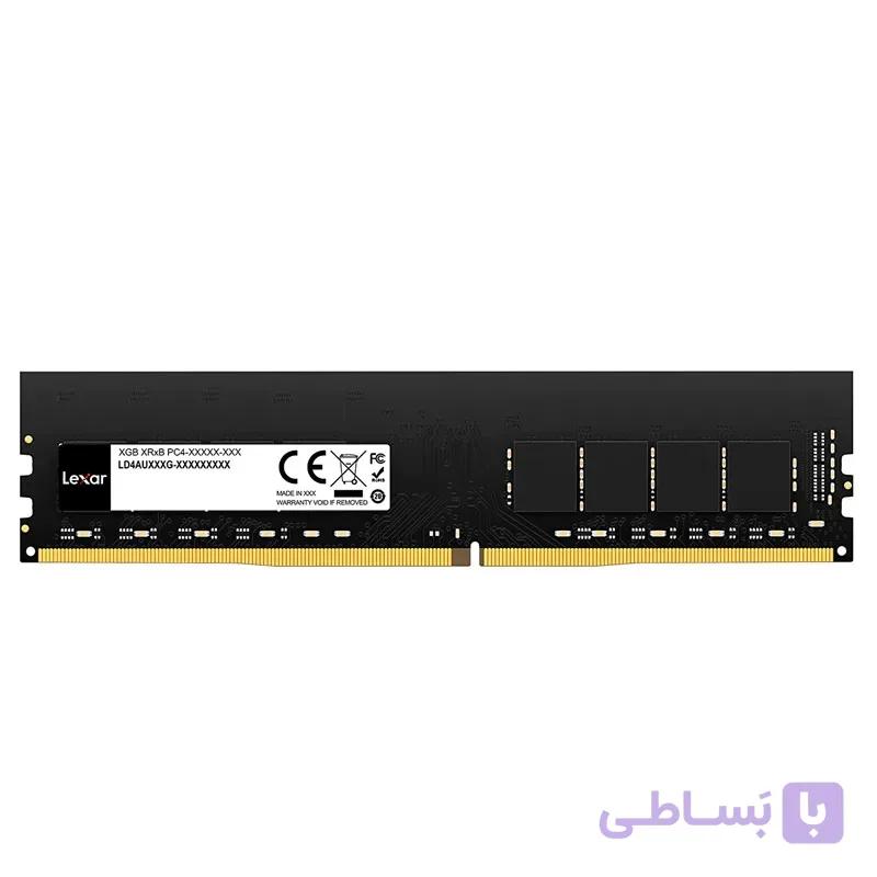 رم دسکتاپ DDR4 تک کاناله 2666 مگاهرتز لکسار ظرفیت 8 گیگابایت