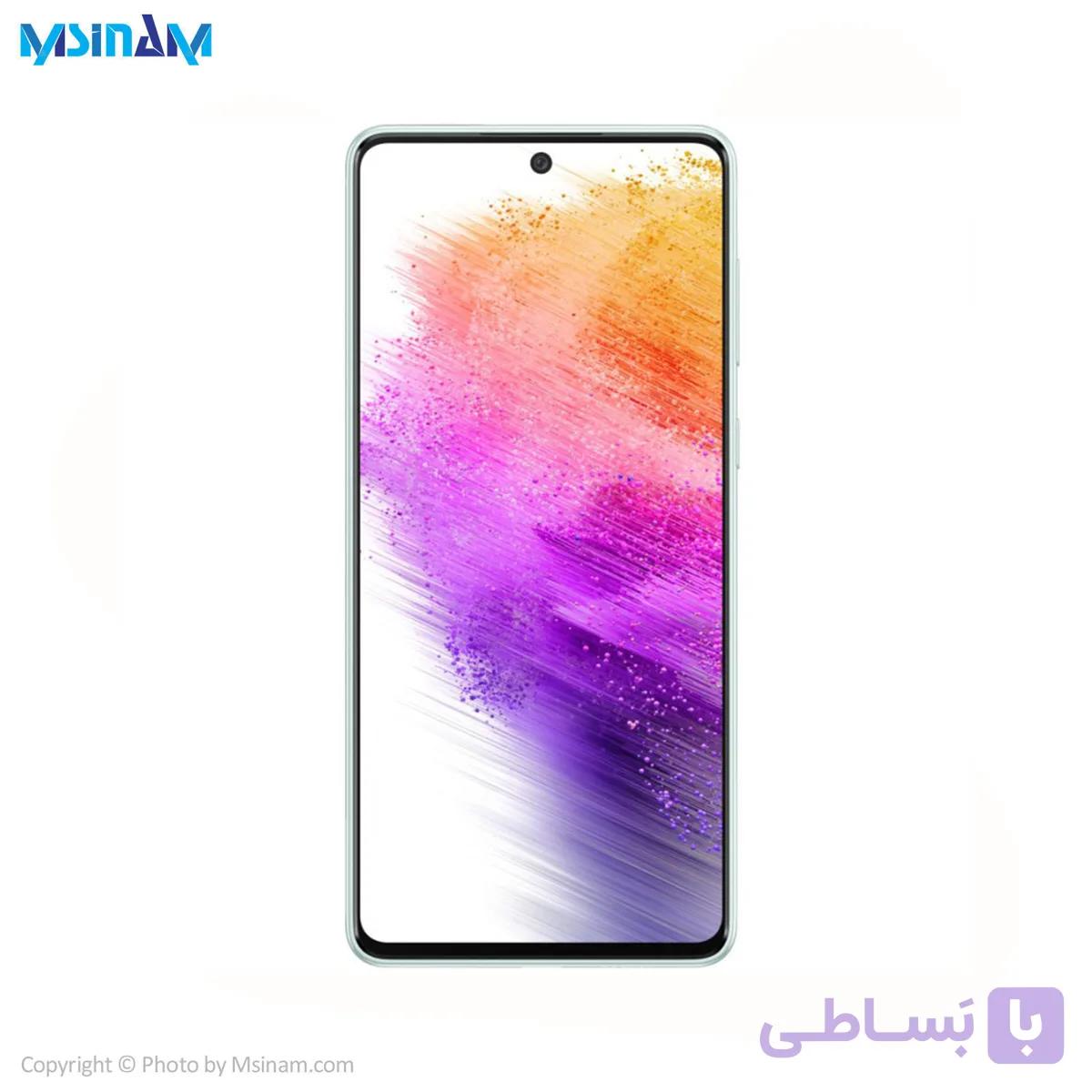 گوشی موبایل سامسونگ مدل Galaxy A73 5G دو سیم کارت ظرفیت 256/8 گیگابایت — تصویر 1