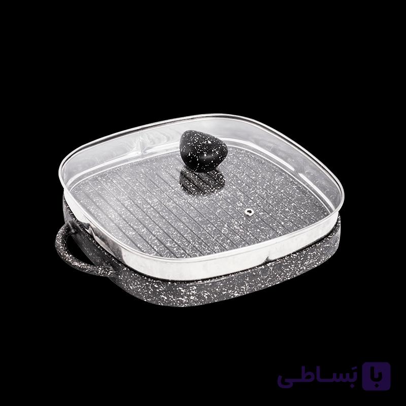 تابه گریل چدن نالینو مدل Lorenza سایز 28 (بدون درب) — تصویر 1