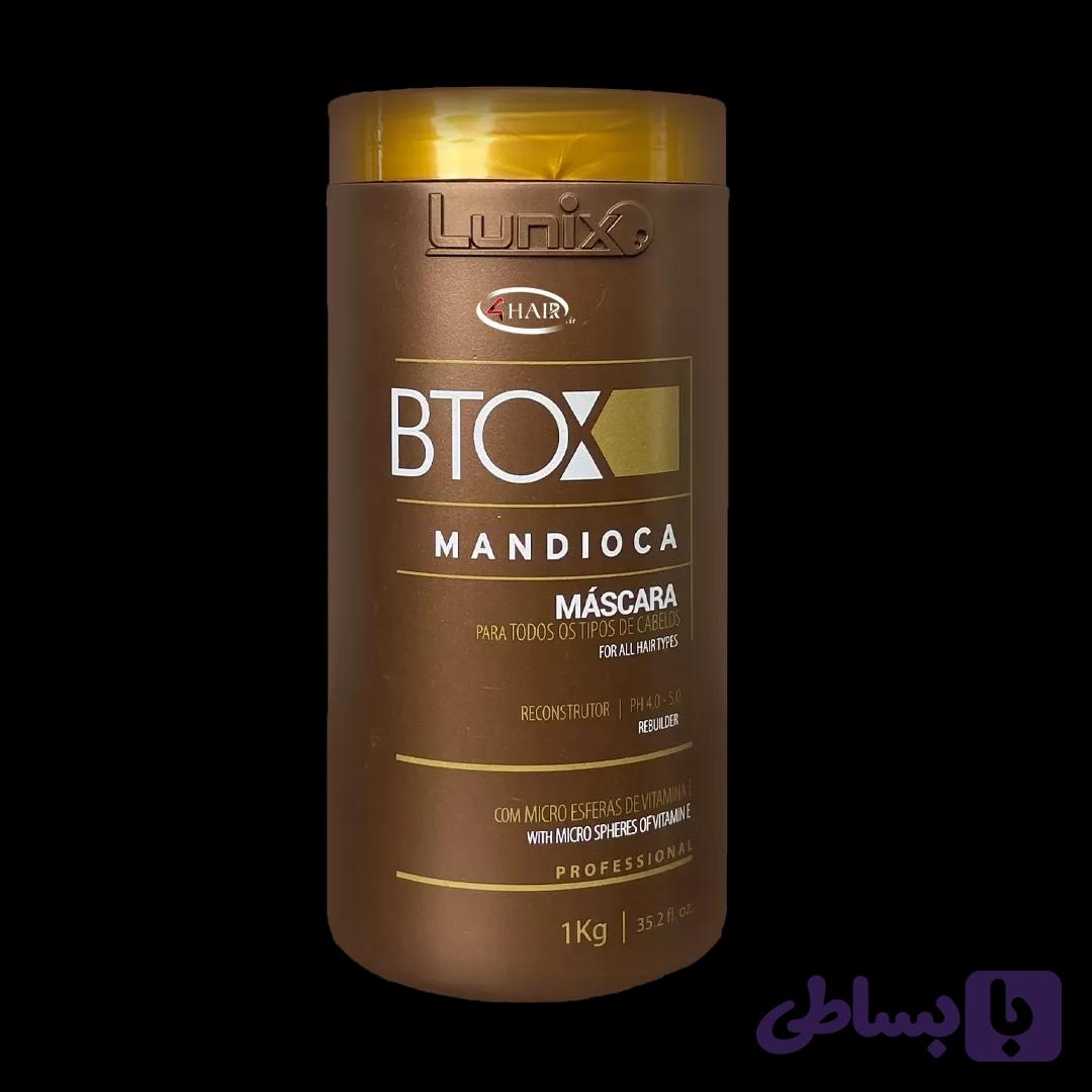 بوتاكس ترميم كننده مو لونيكس مدل Mandioca مناسب براى انواع مو حجم 1000میل