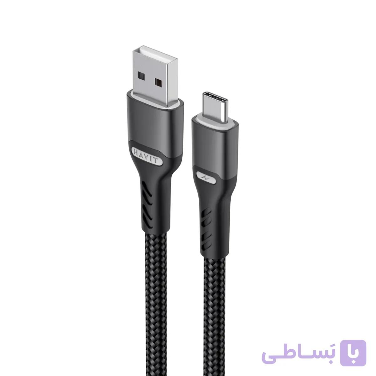کابل شارژ و انتقال دیتا typ-c هویت CB-6217 — تصویر 1