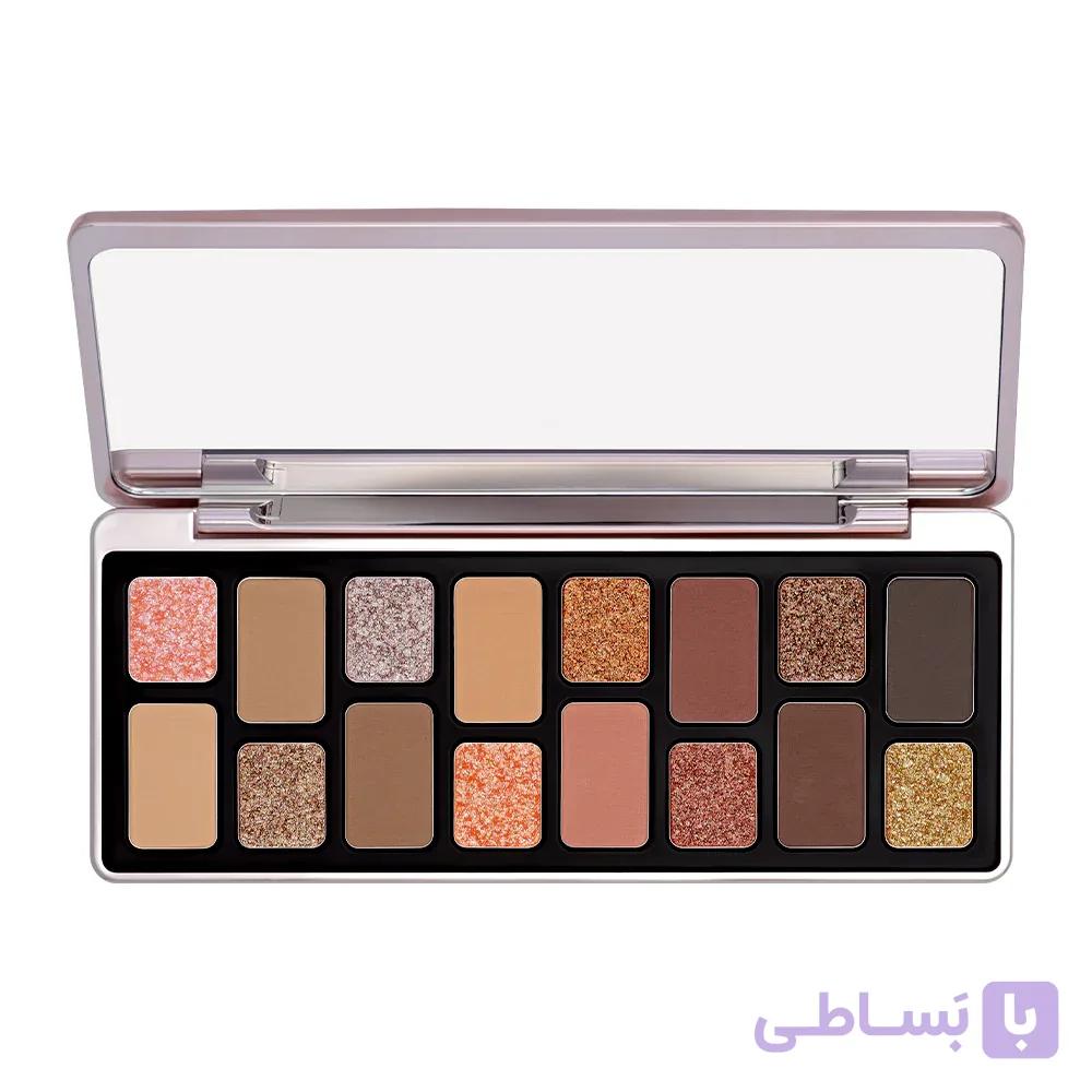 پالت سایه 16 رنگ  مدل استلارز 001  فوراور52  (اورجینال) — تصویر 1