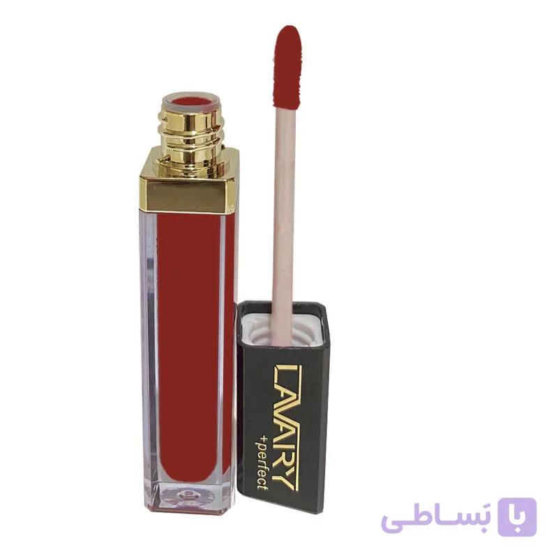 رژ لب مایع لاواری شماره 505 بدون سرب — تصویر 1