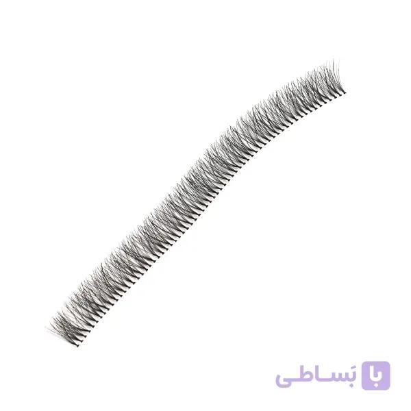 مژه ریسه ای مشکی ساده و سه بعدی — تصویر 1