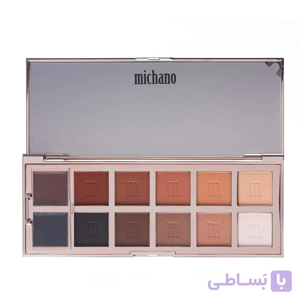پالت سایه 12 رنگ VIOLET DUST میچانو — تصویر 1