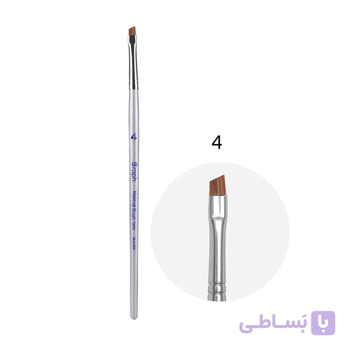 براش سرکج سایز 4 گراف