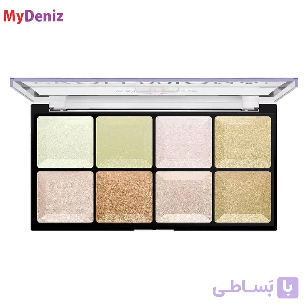 پالت هایلایتر هشت رنگ درخشان فوراور۵۲  فوراور52  (اورجینال) — تصویر 1