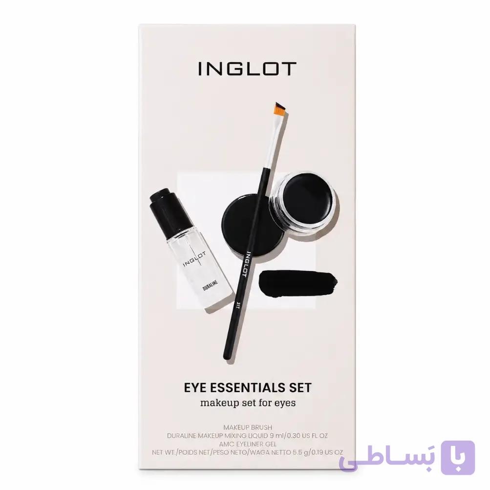 ست روغن و خط چشم ژلی اینگلوت + براش (اورجینال) — تصویر 1