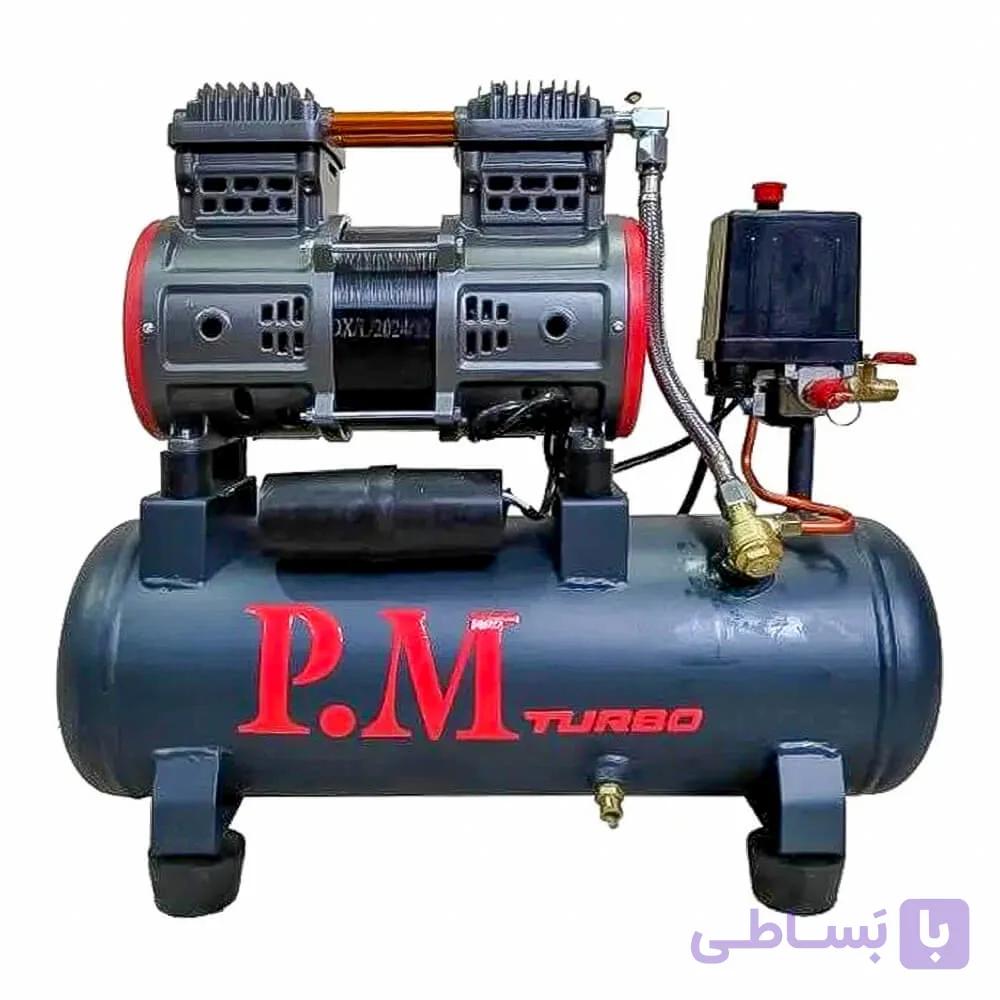 کمپرسور باد ۱۲ لیتری سایلنت پی ام آنکور توربو مدل TM-12
