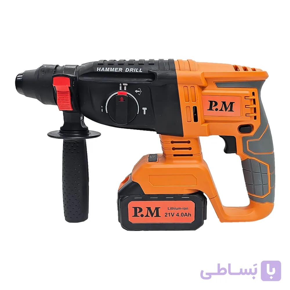 دریل بتن کن شارژی پی ام آنکور مدل DC11253 — تصویر 1