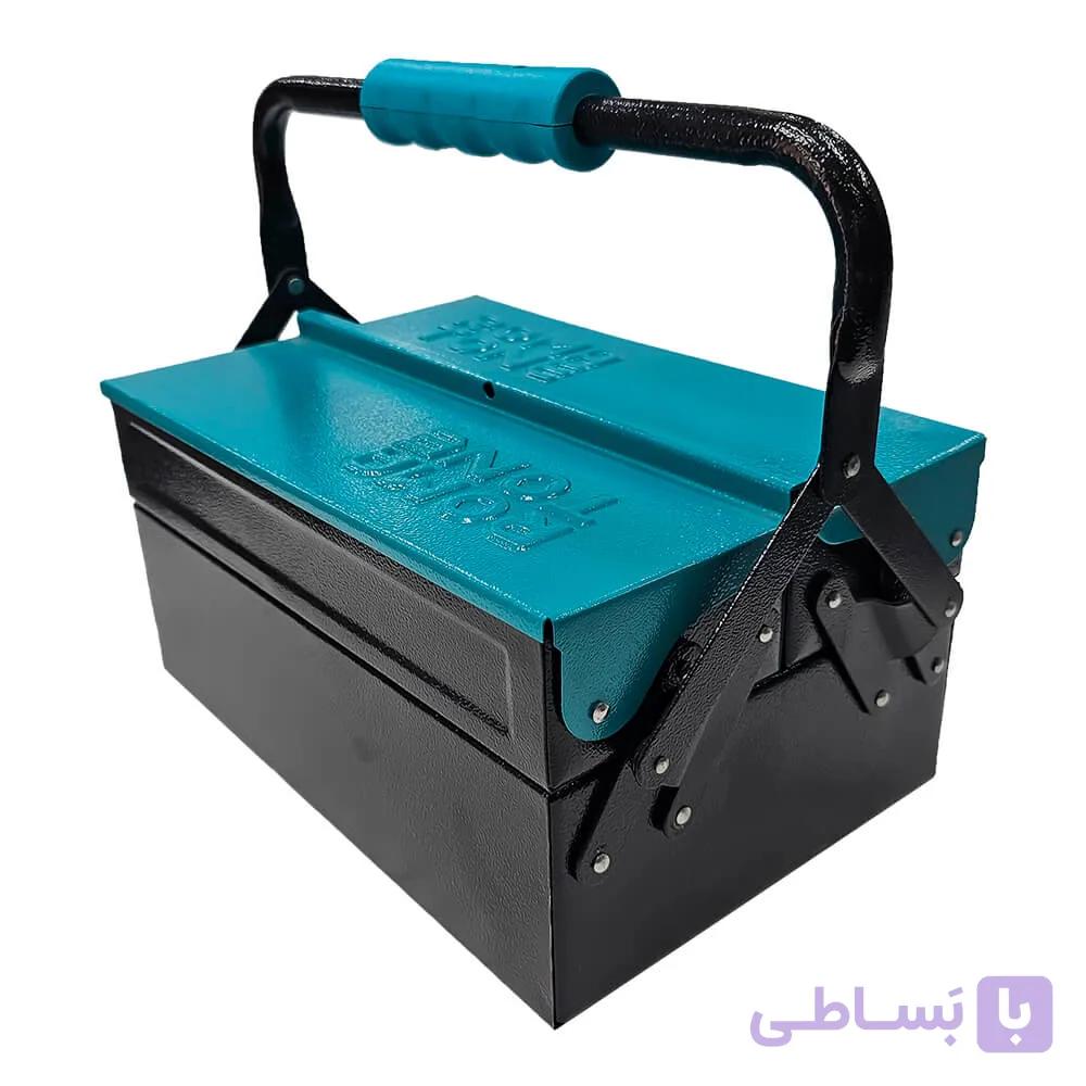 جعبه ابزار ۲ طبقه اتوماتیک ۳۰ سانت روماتون مدل 9032 — تصویر 1
