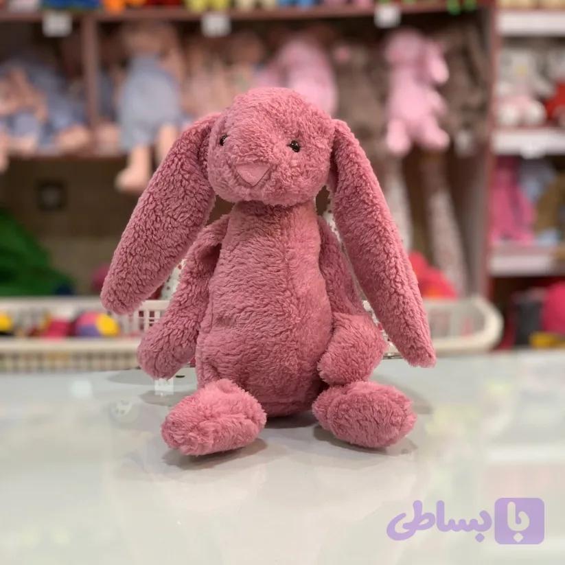 عروسک جلی کت تمشکی سایز ۲
