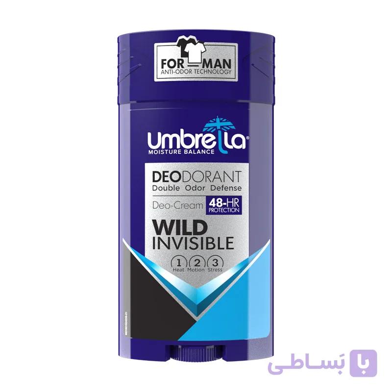 استیک ضد تعریق مردانه 48 ساعته مدل Wild آمبرلا – 90ml — تصویر 1