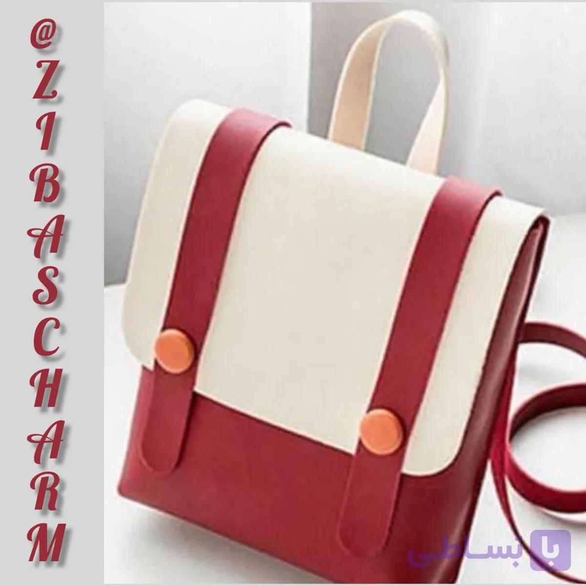 کیف کوله مدرسه چرم طبیعی دست دوز - A30