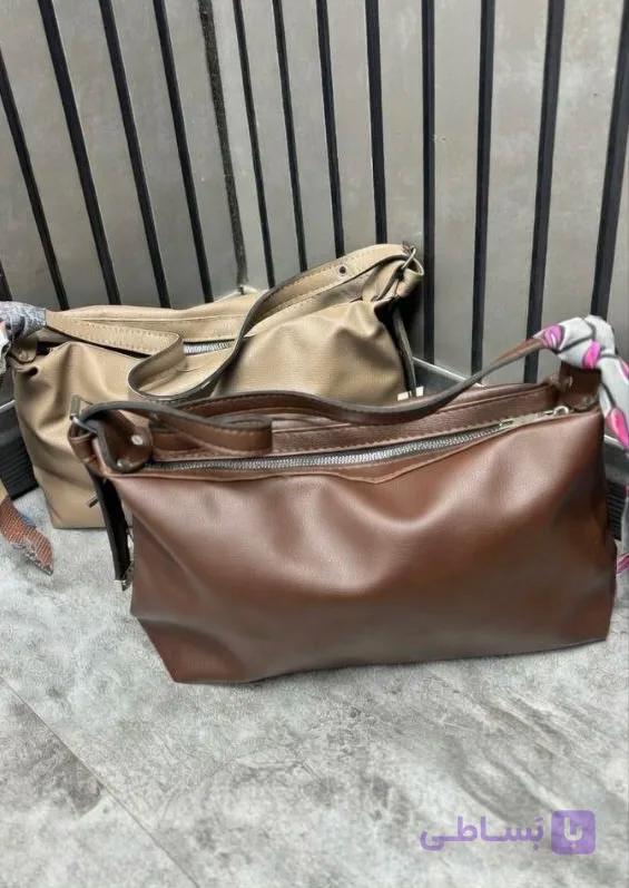 کیف زنانه بزرگ اسکاف دار مدل لنا