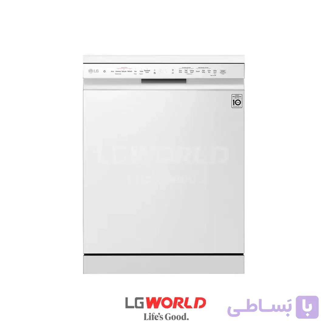 ماشین ظرفشویی 14 نفره ال جی 532 LG مدل DFC532 سفید مونتاژ کره — تصویر 1