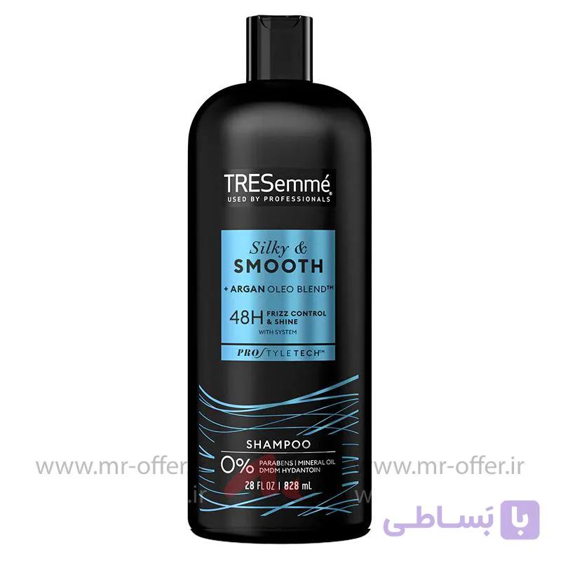 شامپو مو ترزمه مدل Silky and Smooth حجم 828 میلی لیتر — تصویر 1