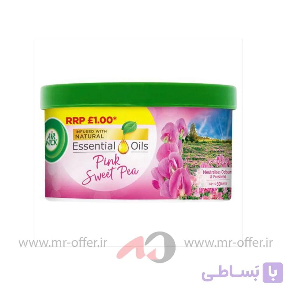ژل خوشبو کننده هوا ایرویک مدل Pink Sweet Pea وزن 70 گرم — تصویر 1