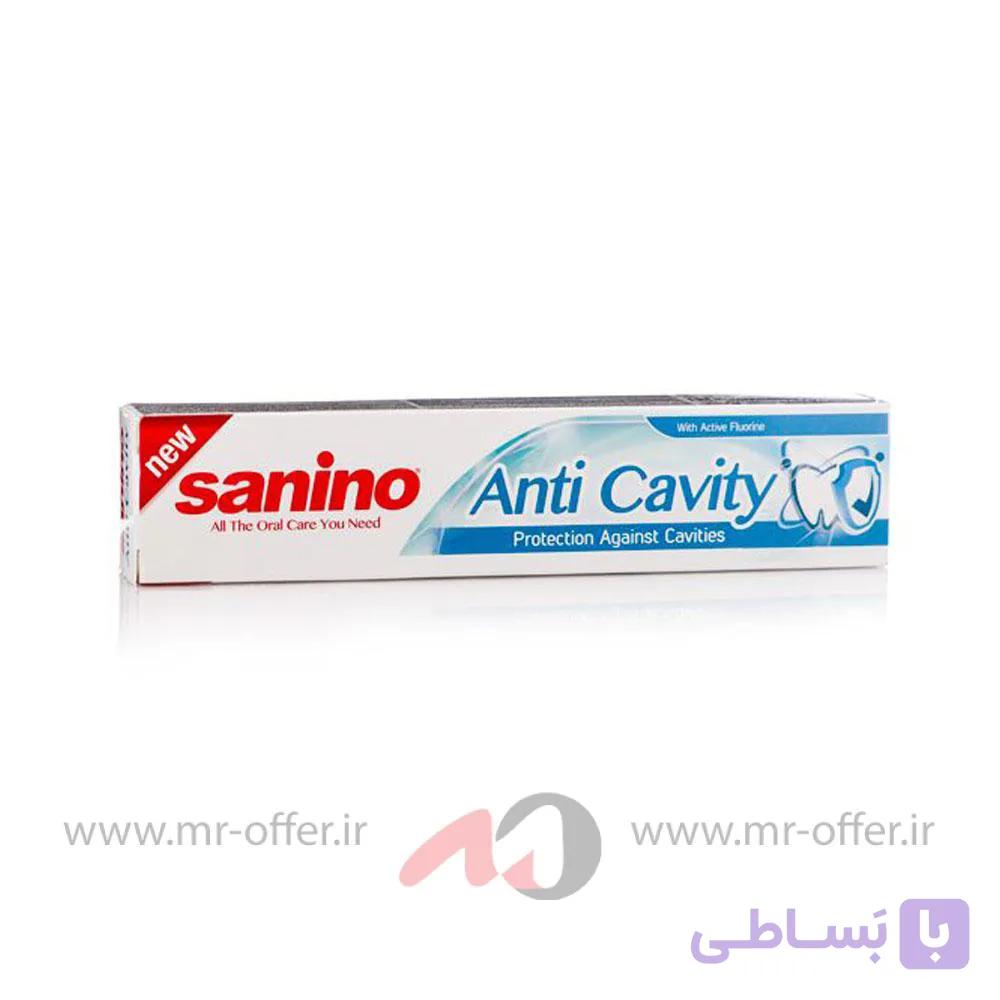 خمیردندان سانینو مدل Anti Cavity حجم 50 میلی لیتر — تصویر 1