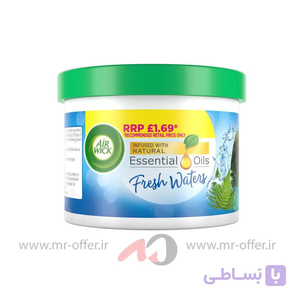 ژل خوشبو کننده هوا ایرویک مدل Fresh Waters وزن 70 گرم — تصویر 1