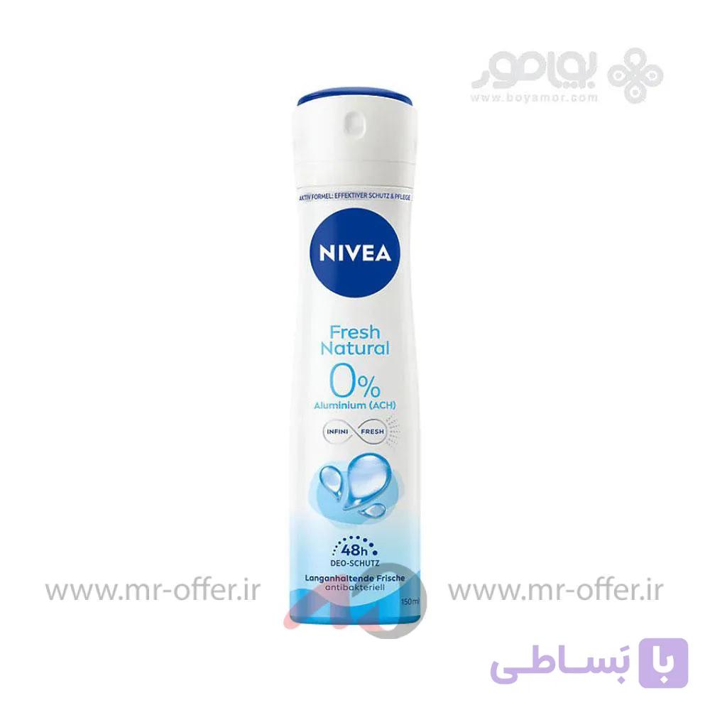 اسپری ضد تعریق زنانه نیوآ مدل Fresh Natural حجم 150 میلی لیتر — تصویر 1