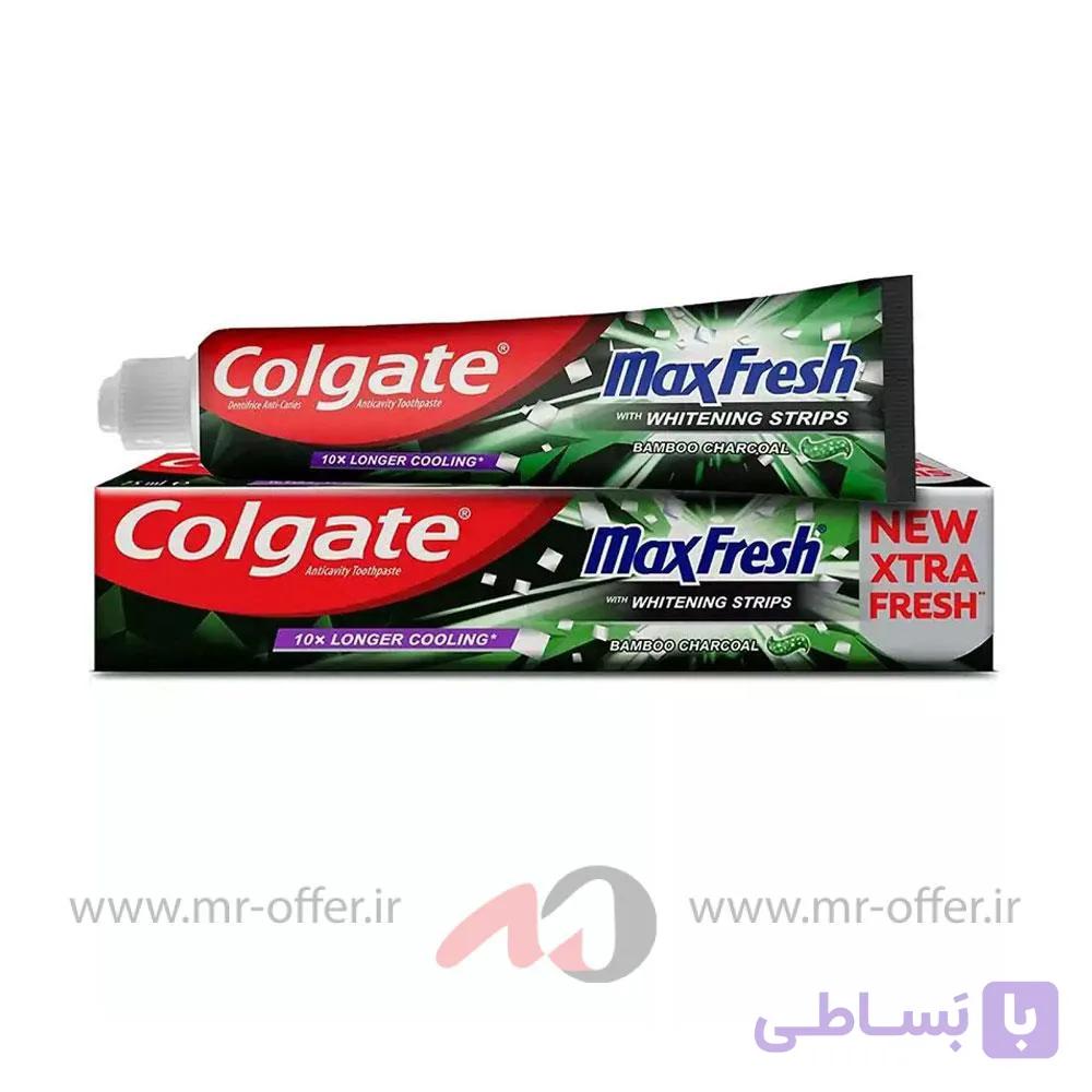 خمیردندان کلگیت مکس فرش مدل Bamboo Charcoal حجم 100 میلی لیتر — تصویر 1