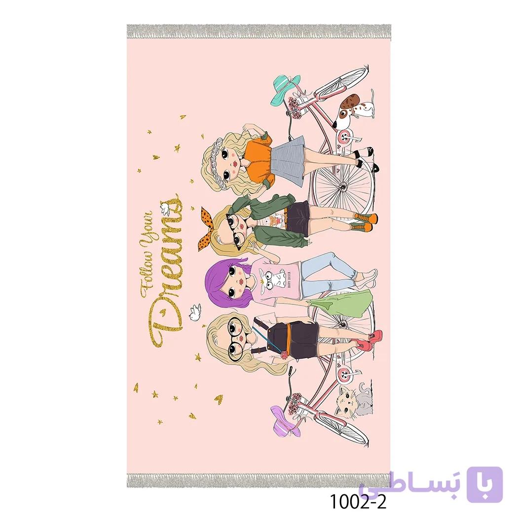 فرشینه کودک طرح دخترانه Dream مدل 1002 — تصویر 1