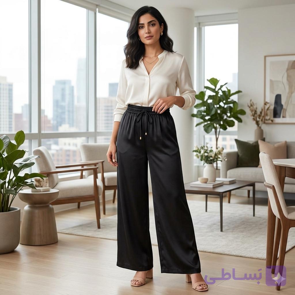 شلوار زنانه دامنی لیون