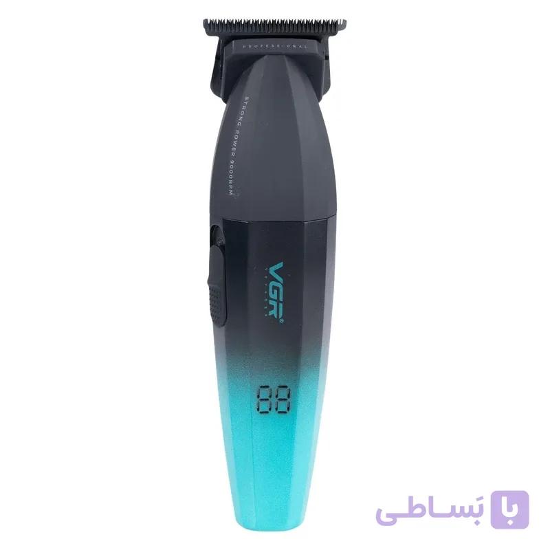 ماشین اصلاح VGR V-906 | صفرزن، خط زن، نمایشگر LED و موتور 9000rpm — تصویر 1