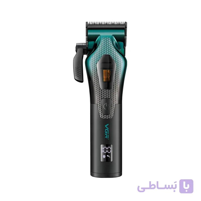 ماشین اصلاح VGR V-271 | موتور 8000-11000rpm، USB-C، 6 شانه — تصویر 1