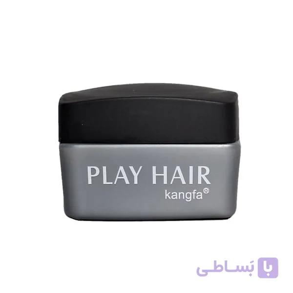 واکس مو پلی هیر مات play hair حجم 100 میلی لیتر — تصویر 1