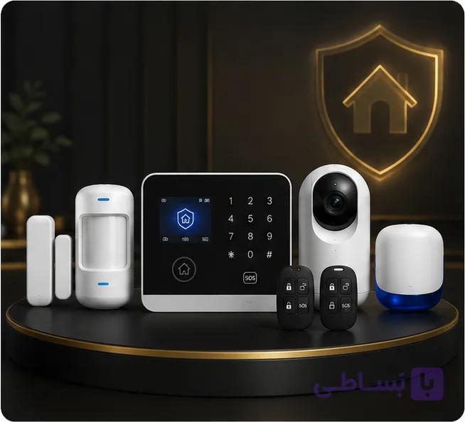 پکیج امنیتی پرمیوم خانه هوشمند | امنیت کامل با کنترل کرکره و دوربین