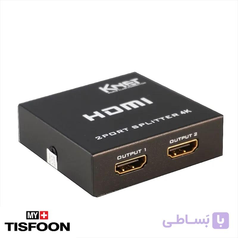 اسپلیتر HDMI چهار پورت کی نت مدل K-SPHD1402 — تصویر 1