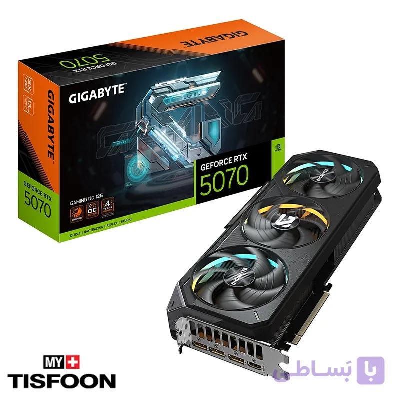 کارت گرافیک گیگابایت مدل GeForce RTX5070 GAMING OC 12GB — تصویر 1
