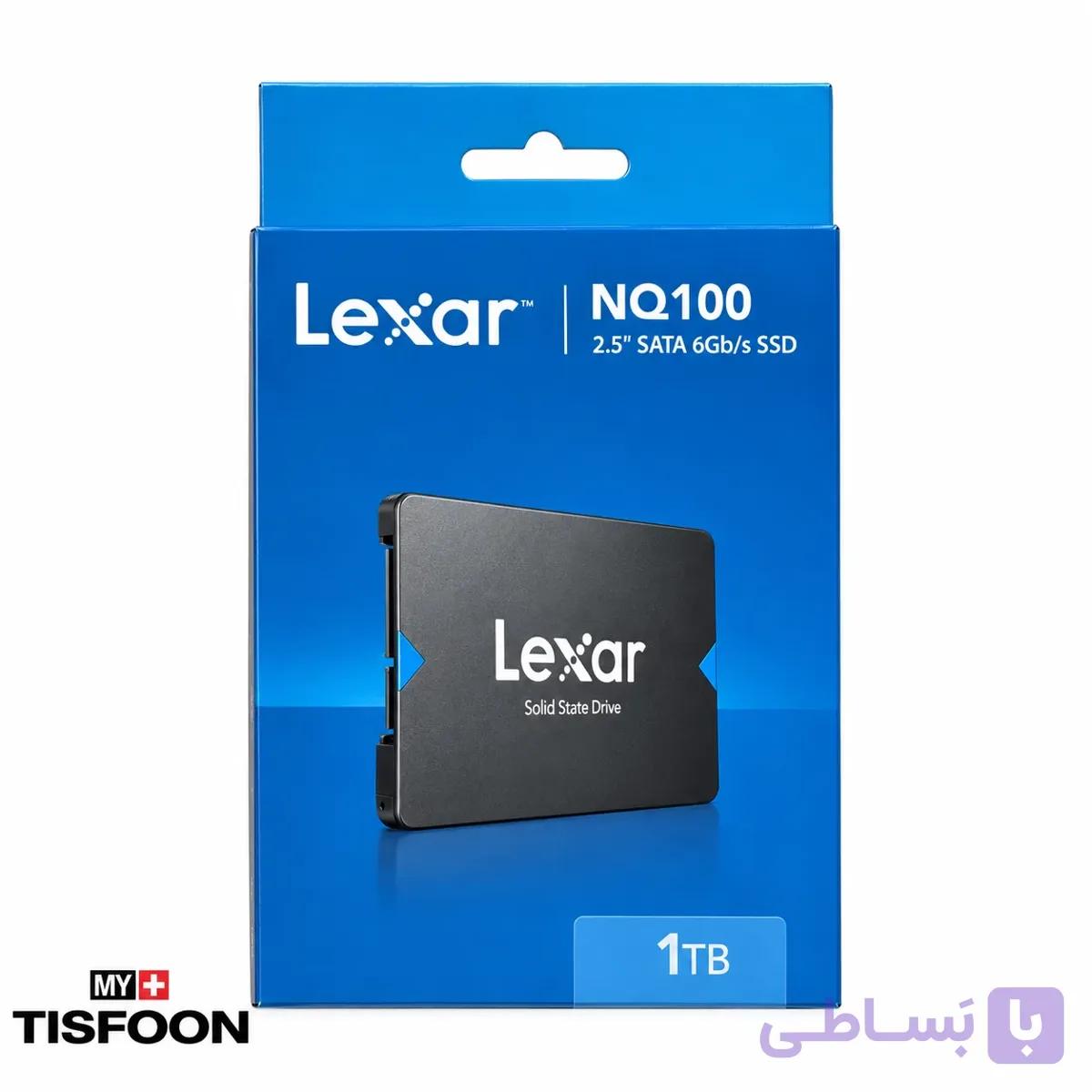 اس اس دی اینترنال لکسار مدل NQ100 SATA III ظرفیت 1 ترابایت — تصویر 1